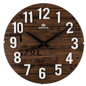 Sconto Nástenné hodiny DIPOA III hnedá, ⌀ 31 cm vyobraziť