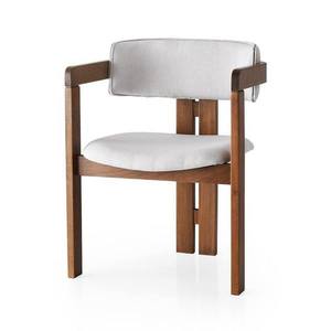 Sconto Jedálenská stolička COOM orech/krémová vyobraziť