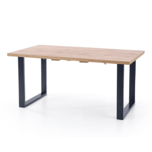 Sconto Jedálenský stôl VINUM 135 dub wotan/čierna vyobraziť