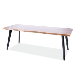 Sconto Jedálenský stôl FRISNU dub artisan/čierna, šírka 120 cm vyobraziť