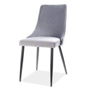 Sconto Jedálenská stolička PAONU sivá/čierna vyobraziť