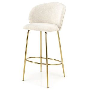 Sconto Barová stolička SCH-116 krémová/zlatá vyobraziť