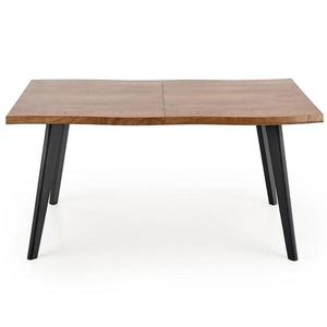 Rozkladací stôl Dickson 120/180x80cm Mdf/Drevo – Dub Naturalny/Čierna vyobraziť