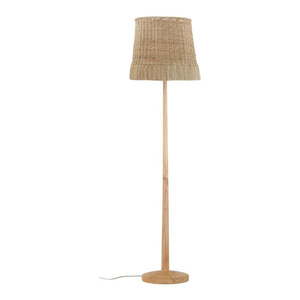 Stojacia lampa v prírodnej farbe s ratanovým tienidlom (výška 160 cm) Kakasi – Bloomingville vyobraziť