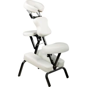 MOVIT 37136 Masážna stolička skladacia biela 8, 5 kg vyobraziť