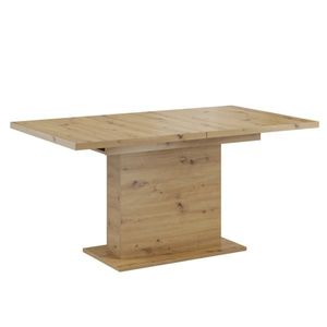 KONDELA Jedálenský rozkladací stôl, dub artisan, 160-200x90 cm, BOBA vyobraziť