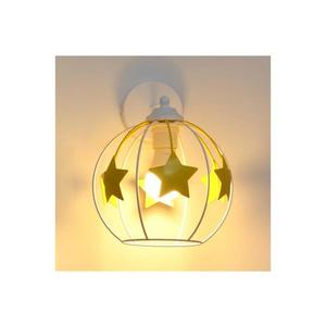 Detská nástenná lampa STARS 1xE27/15W/230V žltá/biela vyobraziť