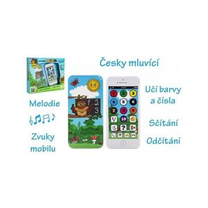 Detský telefón TEDDIES Múdra sova - česky hovoriaci vyobraziť