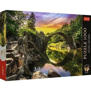 Trefl Puzzle Premium Plus Photo Odyssey: Most v Kromlau, 1000 dielikov vyobraziť