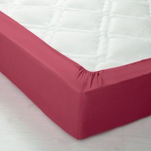 Jednofarebná napínacia posteľná plachta z džerseja s hĺbkou rohov 40 cm vyobraziť