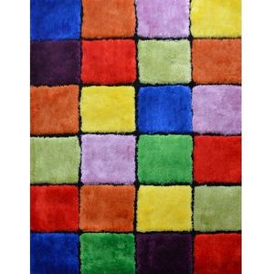 KONDELA Ludvig Typ 4 koberec 80x150 cm červená / zelená / žltá / fialová vyobraziť