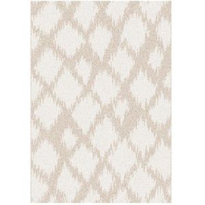 KONDELA Libar koberec 160x235 cm krémová / biela vyobraziť