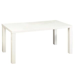 KONDELA Asper New Typ 2 jedálenský stôl biely lesk vyobraziť