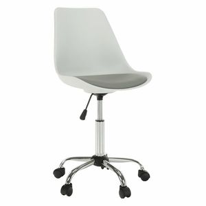 KONDELA Darisa New kancelárska stolička biela / sivá vyobraziť