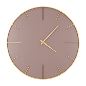 ArtFir Dekoratívne hodiny 37 | fialová 60 cm vyobraziť