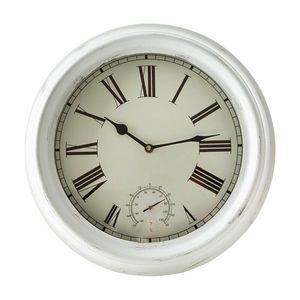 ArtFir Dekoratívne hodiny 61 | biela 37 cm vyobraziť