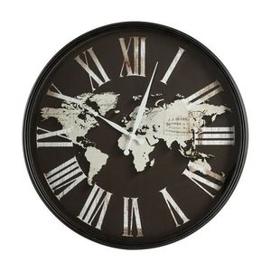 ArtFir Dekoratívne hodiny 62 | čierna 60 cm vyobraziť
