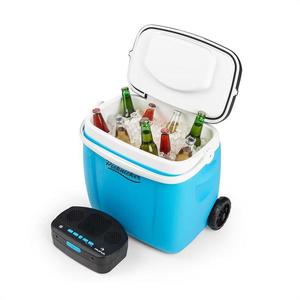 Auna Picknicker Trolley Music Cooler, autochladnička, chladiaci box, 36 l, kufríkový, Bluetooth reproduktor, modrý vyobraziť