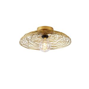 Orientálna stropná lampa zlatá 40 cm - Glan vyobraziť