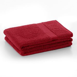 Bavlnený uterák DecoKing Marina tmavočervený vyobraziť