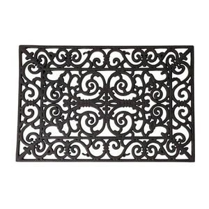 Dekorativní gumová rohožka Victoriana 60x40 cm černá vyobraziť