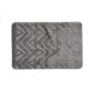 Koupelnový kobereček WAVE 50x80 cm šedý vyobraziť