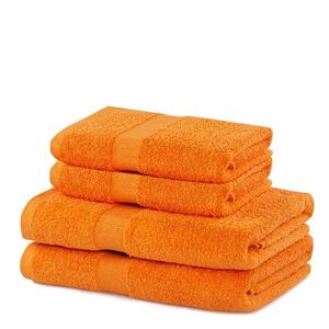Sada oranžových ručníků DecoKing Niki vyobraziť