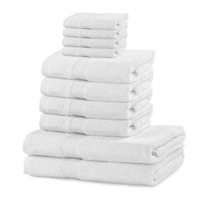 Sada ručníků DecoKing Kunis bílých vyobraziť