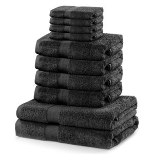 Sada ručníků DecoKing Kunis tmavě šedých vyobraziť