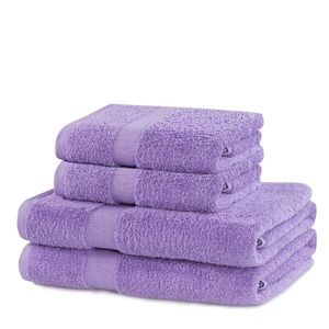 Sada světle fialových ručníků DecoKing Niki vyobraziť