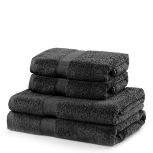 Sada tmavě šedých ručníků DecoKing Niki vyobraziť