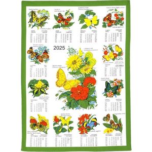 Kalendár textilný, Motýliky 2025 vyobraziť