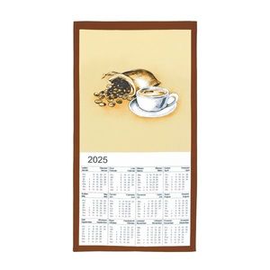 Kalendár textilný, Káva 2025 vyobraziť