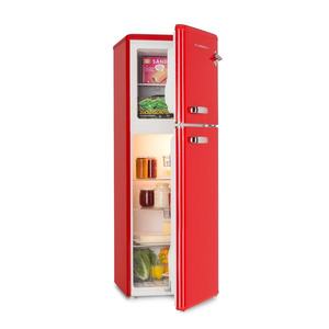 Klarstein Audrey, kombinovaná chladnička s mrazničkou, 97l/39l, Retro-Look, 2 úrovne vyobraziť