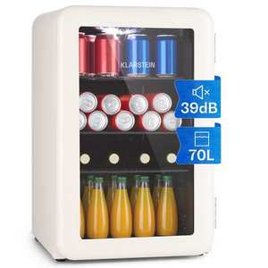 Klarstein PopLife 70, chladnička na nápoje, 70 l, 0-10°C, retro dizajn, LED vyobraziť