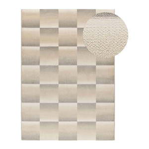 Sivo-krémový koberec 133x190 cm Sensation – Universal vyobraziť