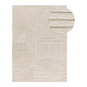 Krémovobiely koberec 80x150 cm Verona - Universal vyobraziť