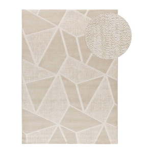 Krémovobiely koberec 133x190 cm Sensation – Universal vyobraziť