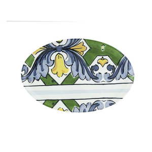 Keramický servírovací tanier Villa Altachiara Taormina, 40 x 25 cm vyobraziť