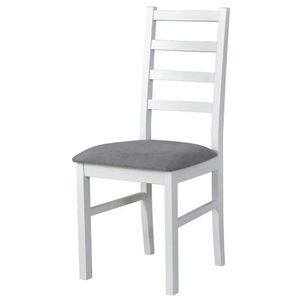 Sconto Jedálenská stolička NILA 8 sivá/biela vyobraziť