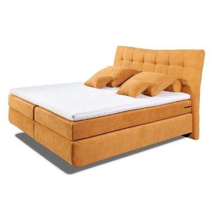 Sconto Posteľ boxspring LAYLA oranžová, 180x200 cm vyobraziť