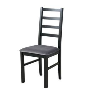 Sconto Jedálenská stolička NILA 8 sivá/čierna vyobraziť