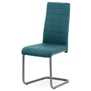 Sconto Jedálenská stolička ELISA modrá/antracitová vyobraziť