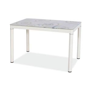 Sconto Jedálenský stôl DOMOR krémová, 100x60 cm vyobraziť