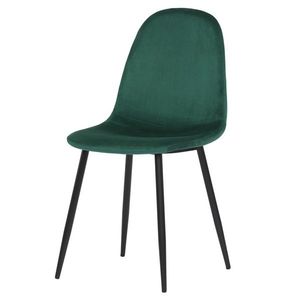Sconto Jedálenská stolička LUISA zelená/čierna vyobraziť