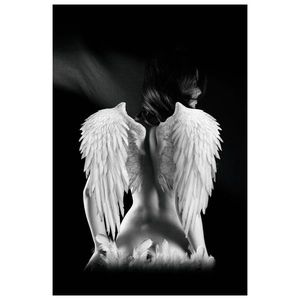 Sconto Obraz ANGEL 80x120 cm, čiernobiela vyobraziť