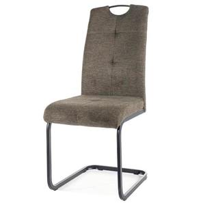 Sconto Jedálenská stolička OXU olivová/čierna vyobraziť