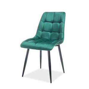 Sconto Jedálenská stolička CHAC zelená/čierna vyobraziť