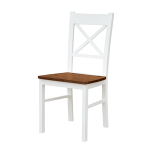Sconto Jedálenská stolička BELLU III orech/biela vyobraziť