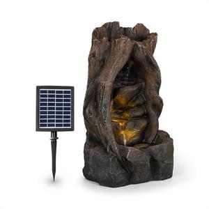 Blumfeldt Magic Tree, solárna fontána, 2, 8 W, polyresin, 5 hod., akumulátor, LED osvetlenie, vzhľad dreva vyobraziť